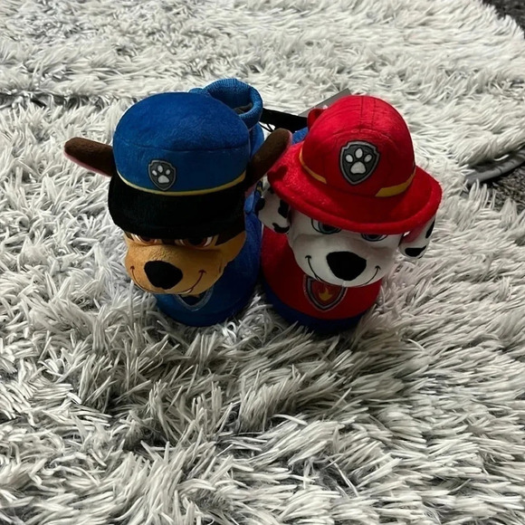 New! Paw Patrol Slippers Size 7-8 - Picture 1 of 6